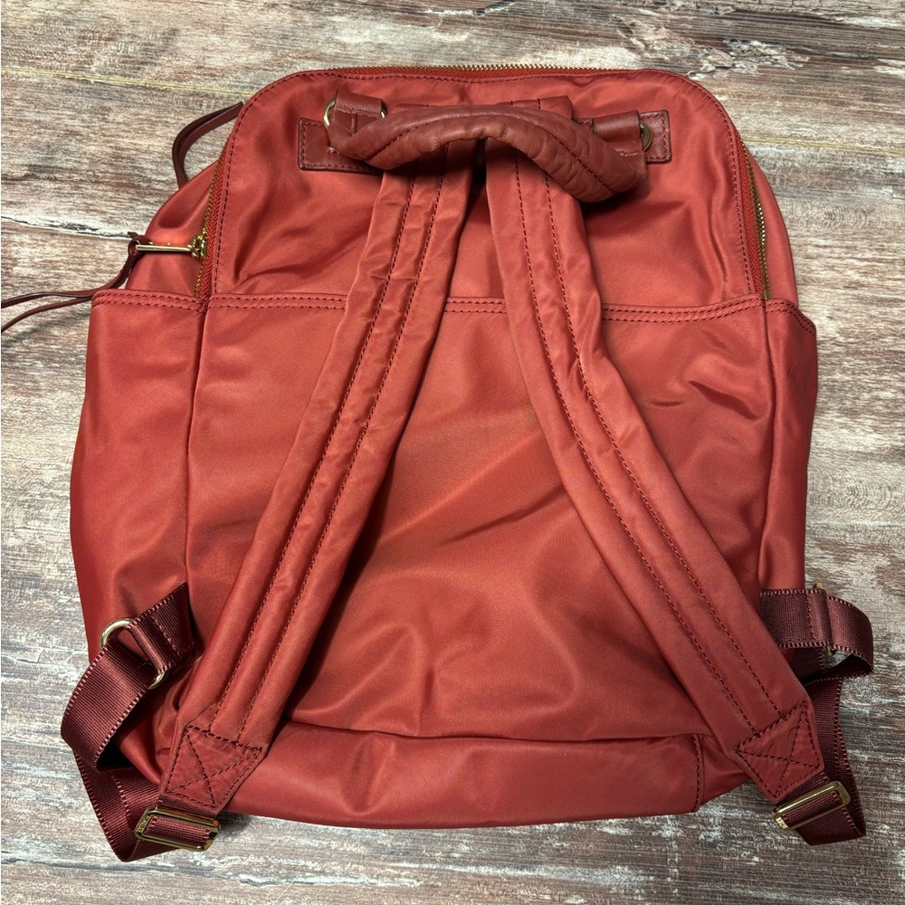 MZ Wallace | GUC Jordan Rust Backpack Multi Pocket - Picture 3 of 10